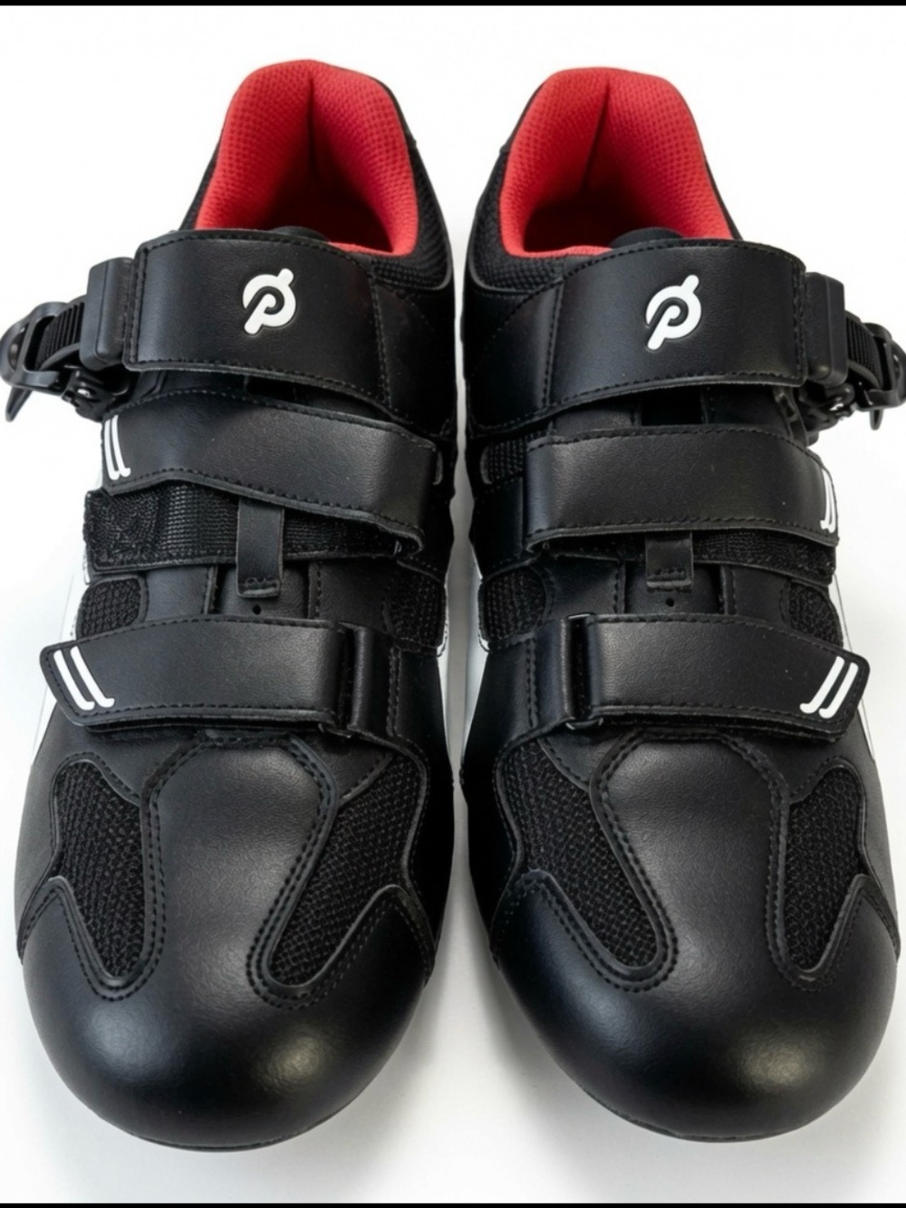 Peloton Cycling Shoes Size 47 Black White Red Delta Cleats NEW w/o Box Men’s 13